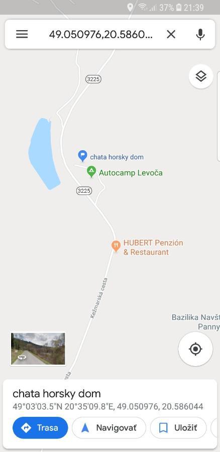 הוילה Levoča Horsky Dom מראה חיצוני תמונה